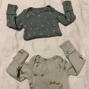 Carter's Pastel Animal Print Onesie